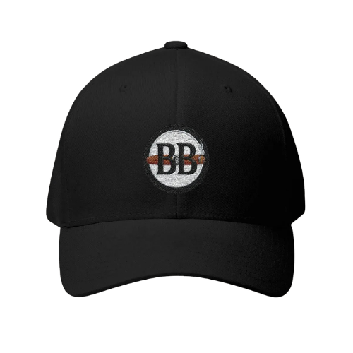 Black BB Stitch FlexFit Hat