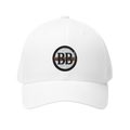 White BB Stitch FlexFit Hat