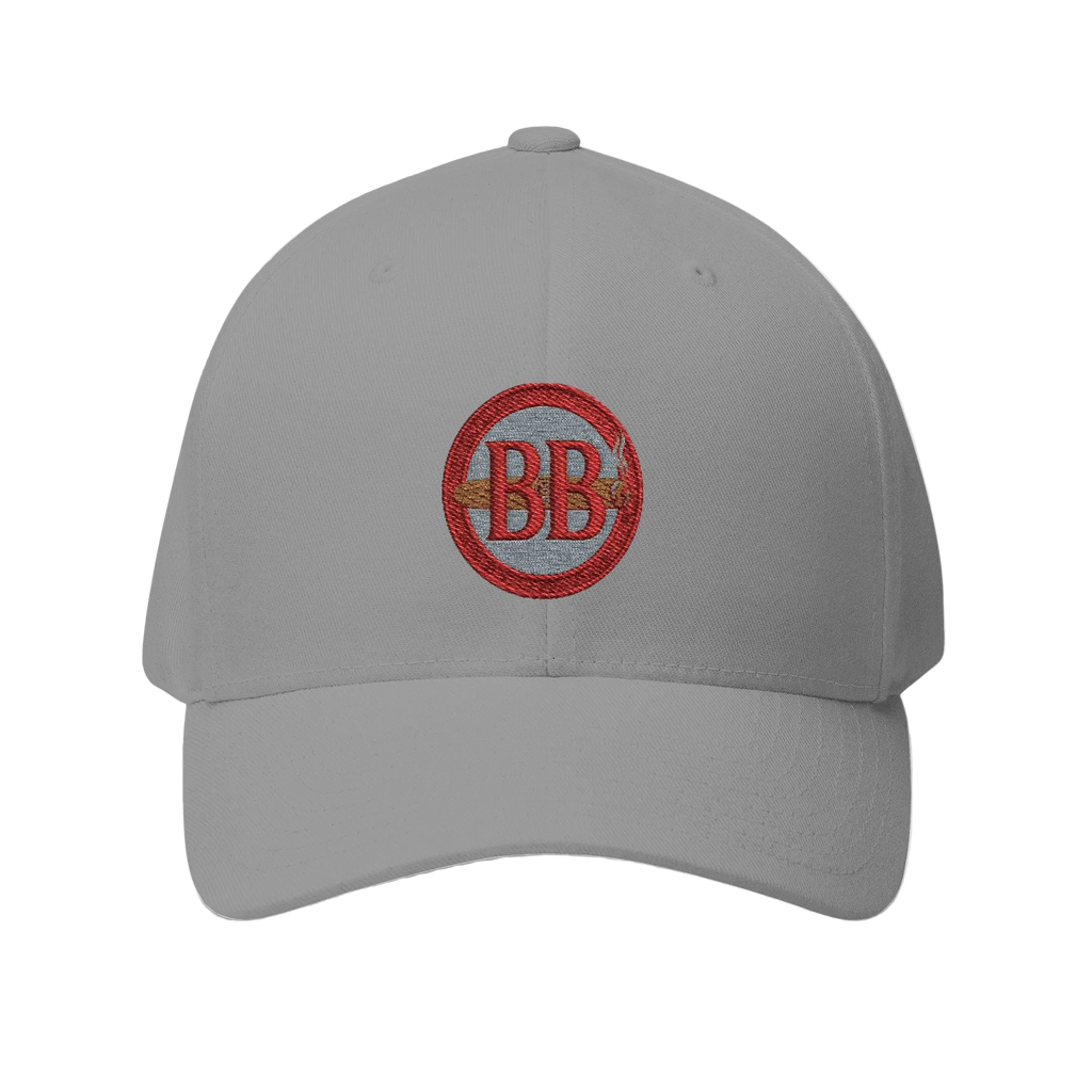 Red BB Stitch FlexFit Hat