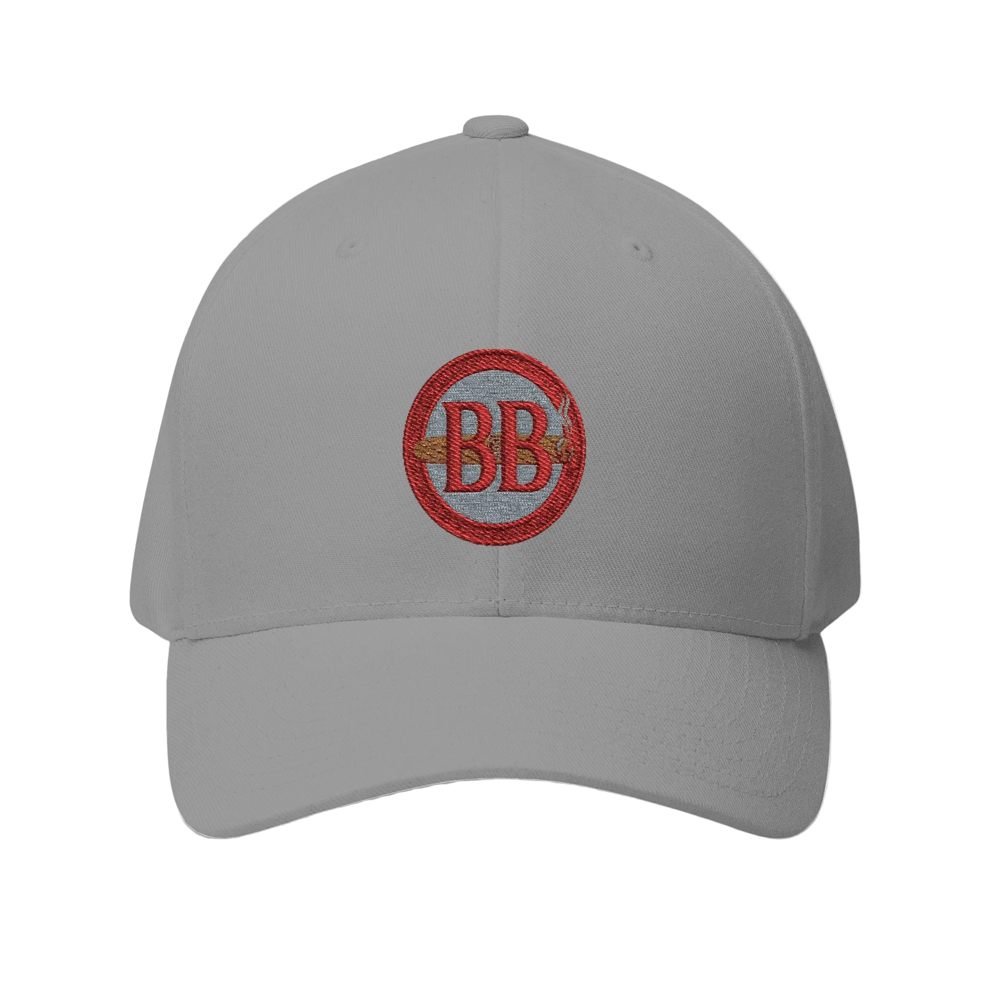 Red BB Stitch FlexFit Hat