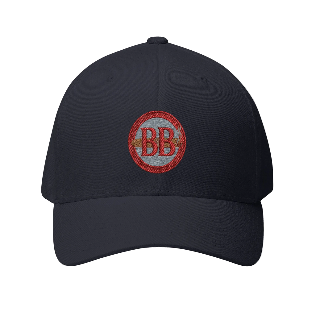 Red BB Stitch FlexFit Hat