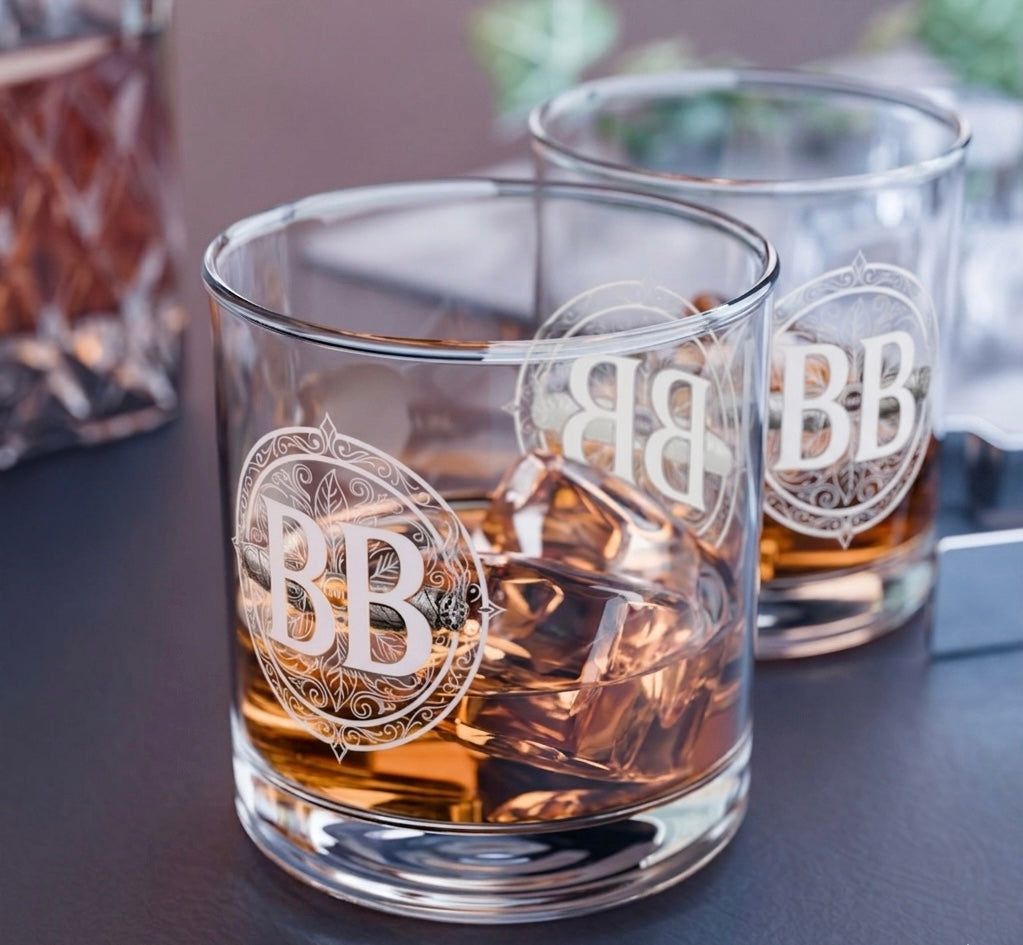 BB Whiskey Glass