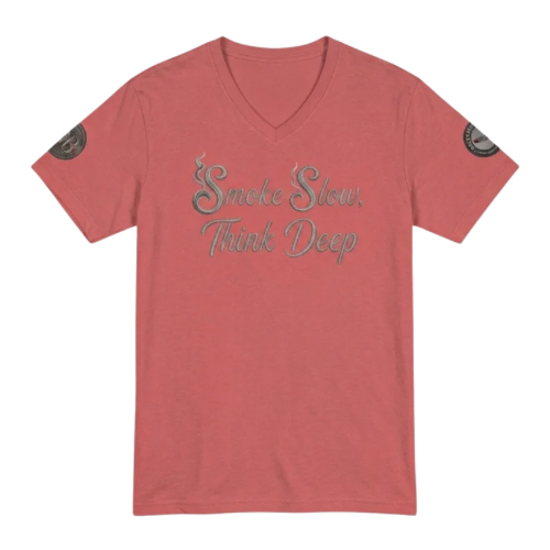 Smoke Slow Classic BB V-neck T-shirt