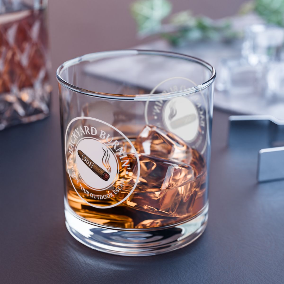 BB Whiskey Glass