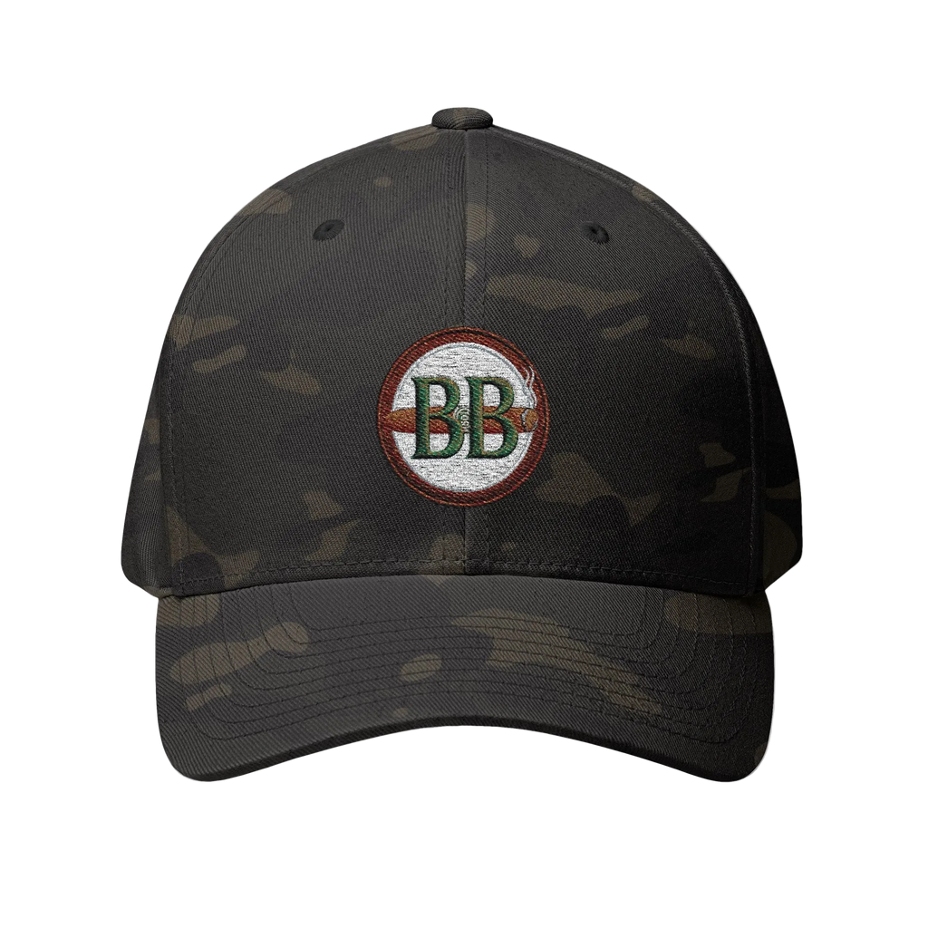 Brown BB Stitch FlexFit Hat