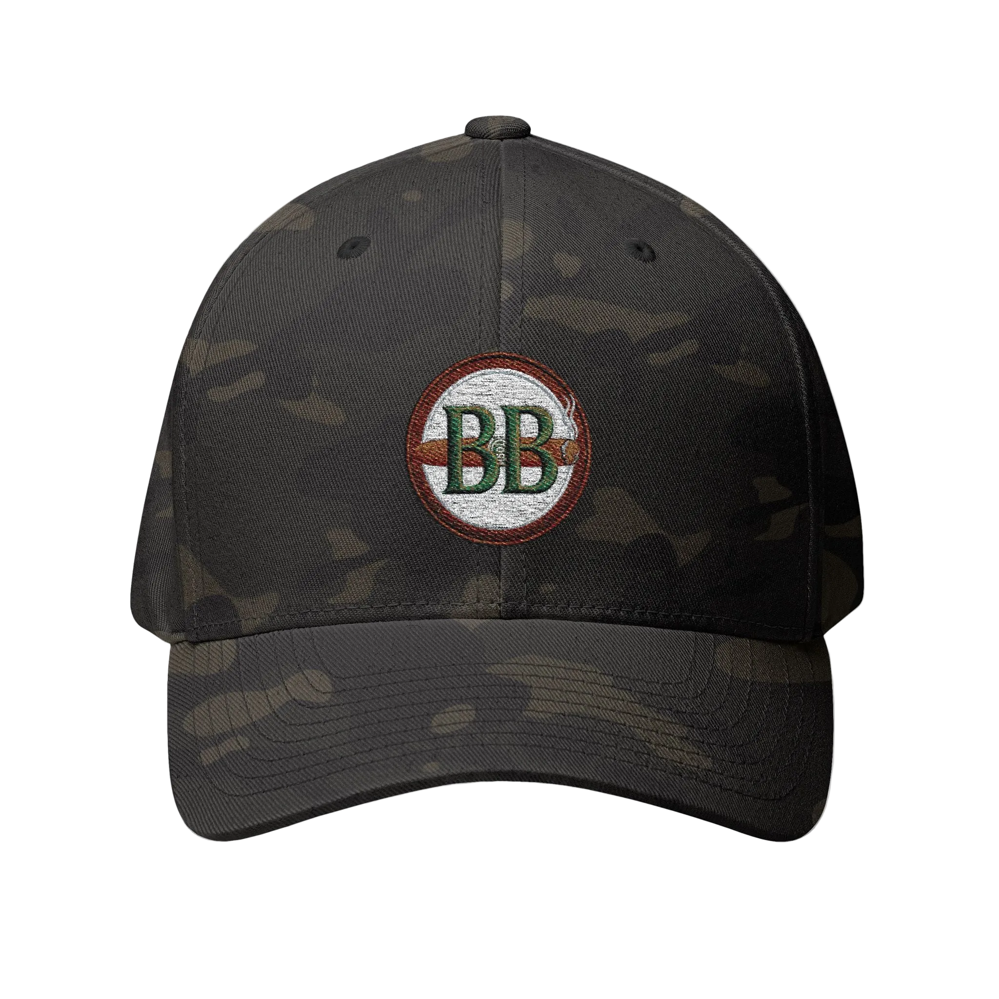 Brown BB Stitch FlexFit Hat