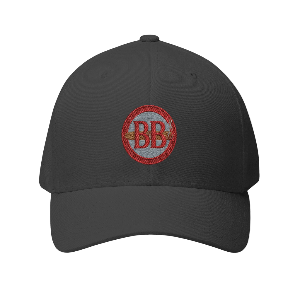 Red BB Stitch FlexFit Hat