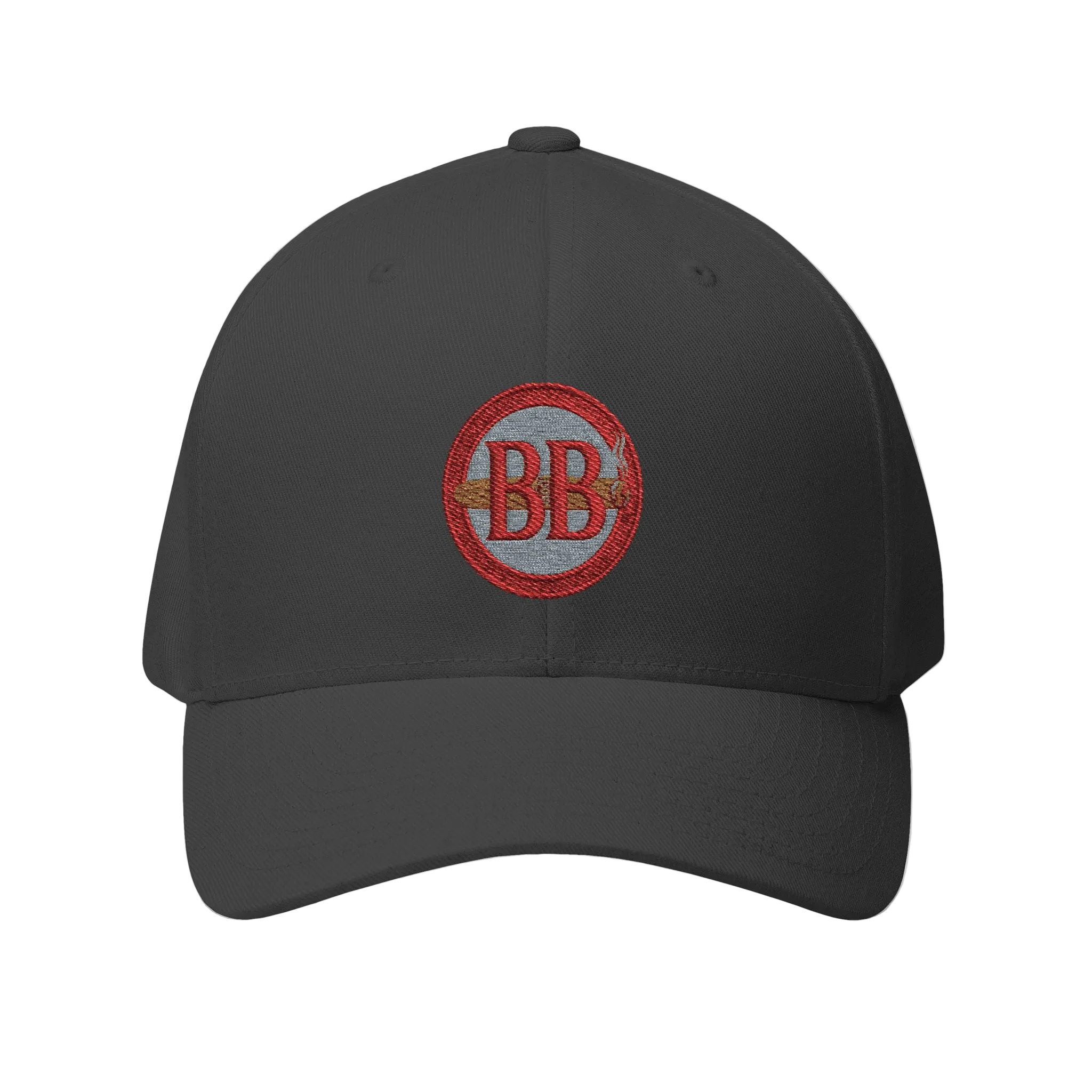 Red BB Stitch FlexFit Hat