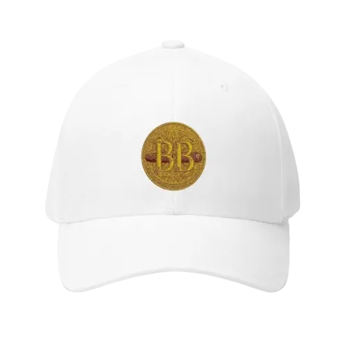 Gold BB Stitch FlexFit Hat