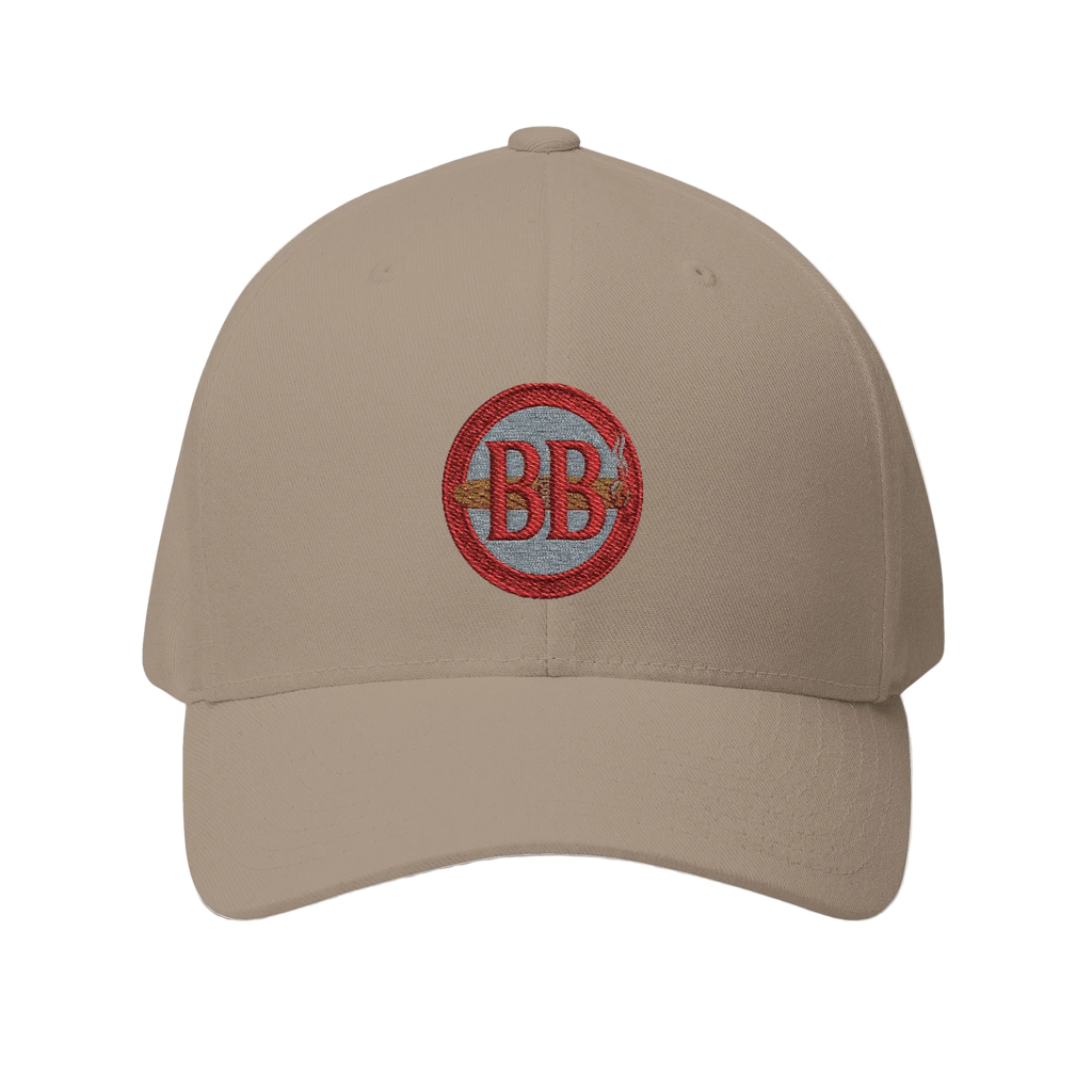 Red BB Stitch FlexFit Hat