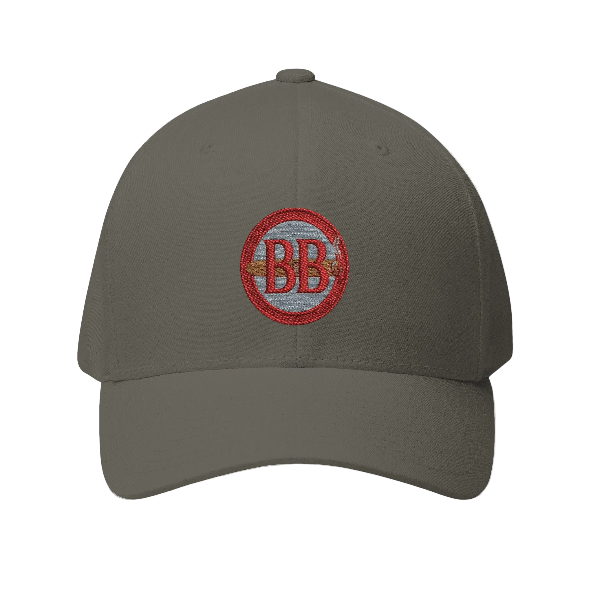 Red BB Stitch FlexFit Hat